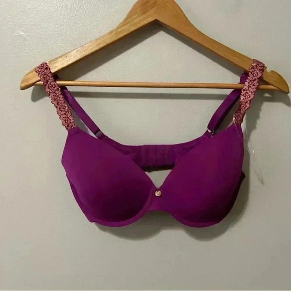 NWT Natori Womens Pure Luxe Custom Coverage Contour Bra 32DD - Picture 2 of 4